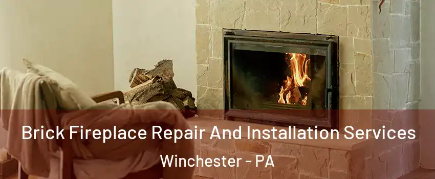 Brick Fireplace Repair And Installation Services Winchester - PA