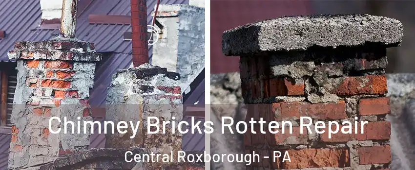 Chimney Bricks Rotten Repair Central Roxborough - PA