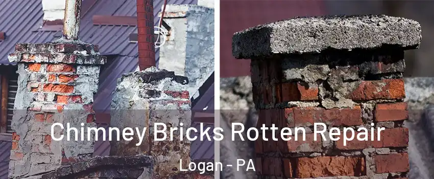 Chimney Bricks Rotten Repair Logan - PA