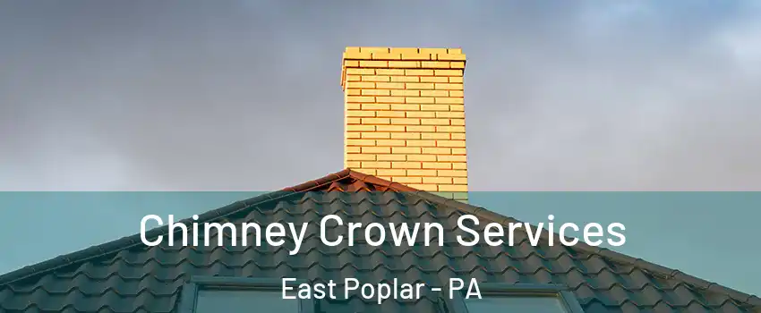 Chimney Crown Services East Poplar - PA