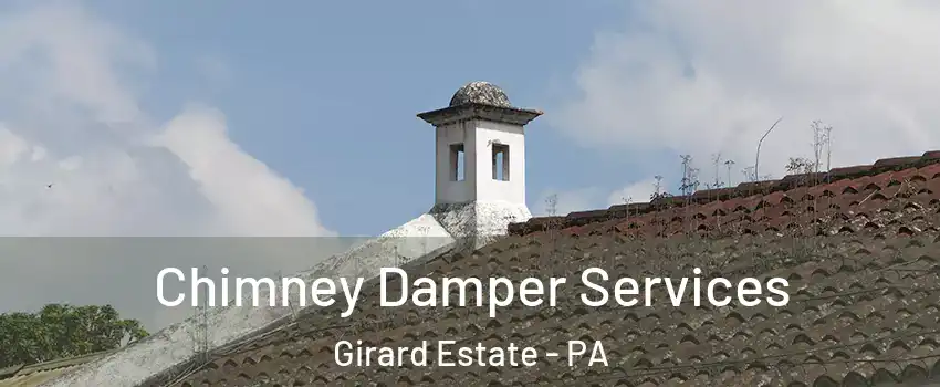 Chimney Damper Services Girard Estate - PA