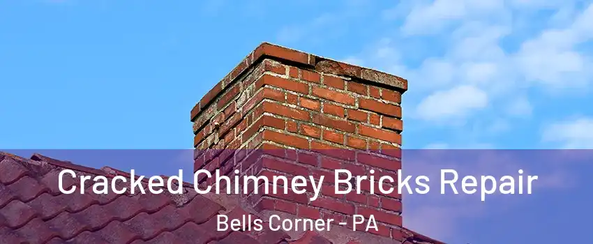 Cracked Chimney Bricks Repair Bells Corner - PA