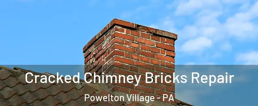 Cracked Chimney Bricks Repair Powelton Village - PA