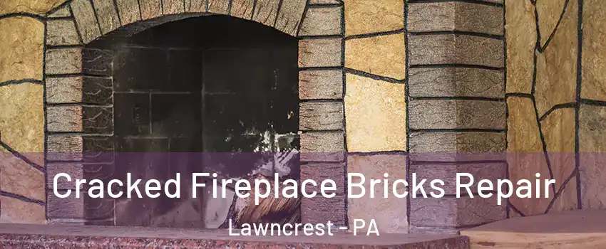 Cracked Fireplace Bricks Repair Lawncrest - PA