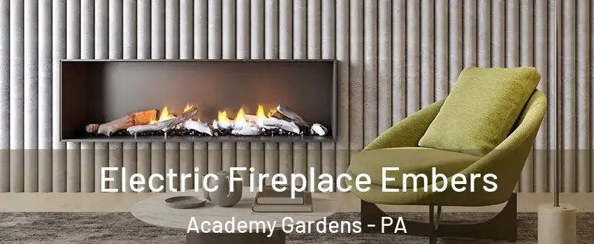 Electric Fireplace Embers Academy Gardens - PA