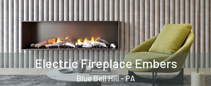 Electric Fireplace Embers Blue Bell Hill - PA