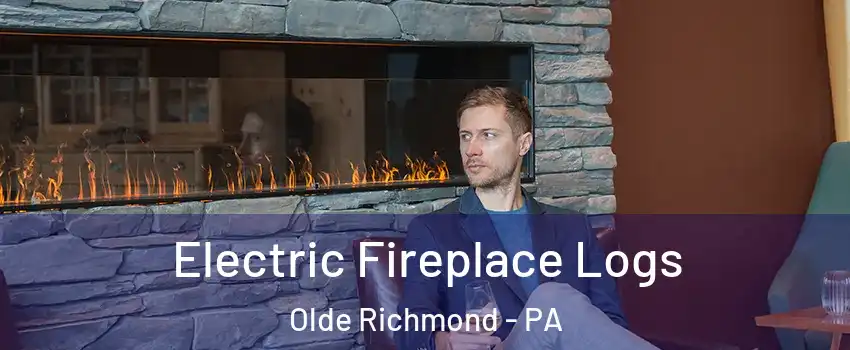 Electric Fireplace Logs Olde Richmond - PA