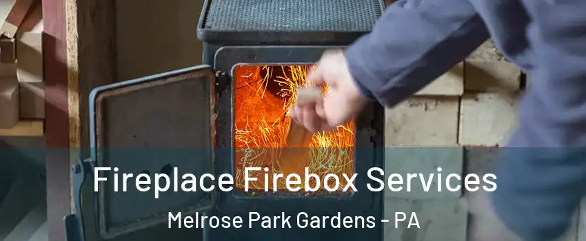 Fireplace Firebox Services Melrose Park Gardens - PA