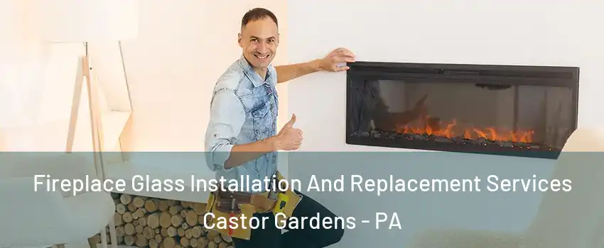 Fireplace Glass Installation And Replacement Services Castor Gardens - PA