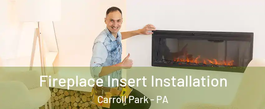 Fireplace Insert Installation Carroll Park - PA