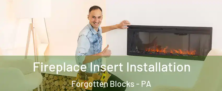 Fireplace Insert Installation Forgotten Blocks - PA