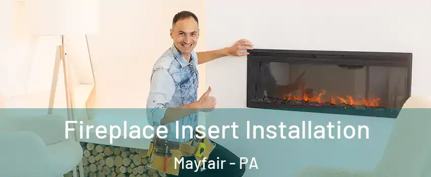 Fireplace Insert Installation Mayfair - PA