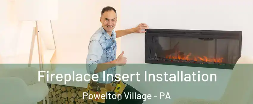 Fireplace Insert Installation Powelton Village - PA