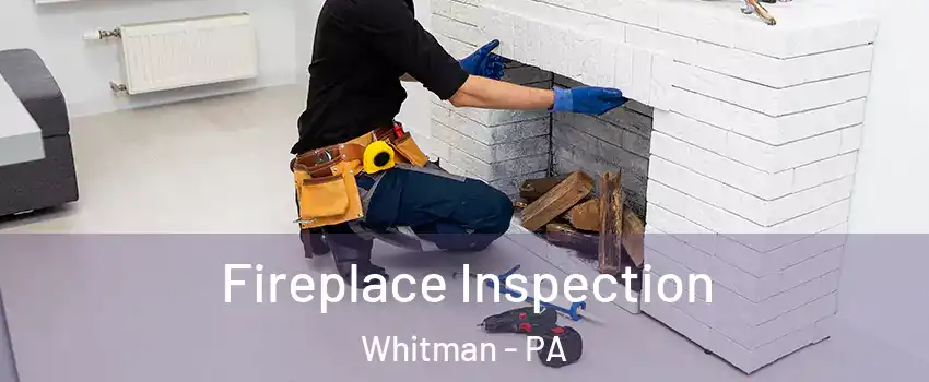 Fireplace Inspection Whitman - PA