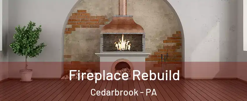 Fireplace Rebuild Cedarbrook - PA