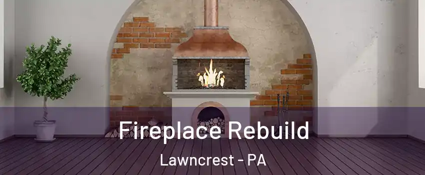 Fireplace Rebuild Lawncrest - PA