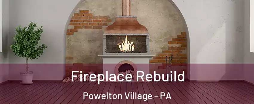 Fireplace Rebuild Powelton Village - PA