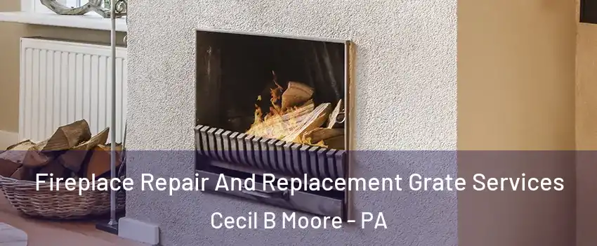 Fireplace Repair And Replacement Grate Services Cecil B Moore - PA