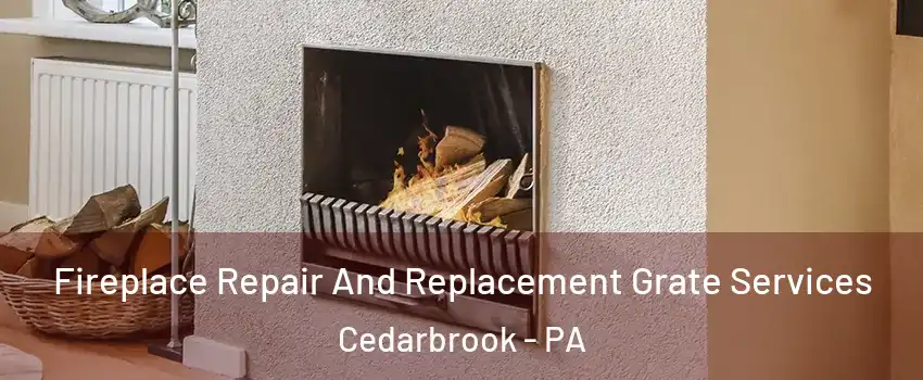 Fireplace Repair And Replacement Grate Services Cedarbrook - PA