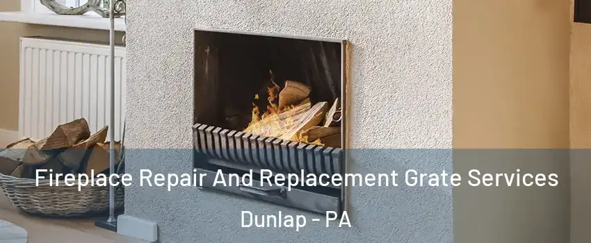 Fireplace Repair And Replacement Grate Services Dunlap - PA