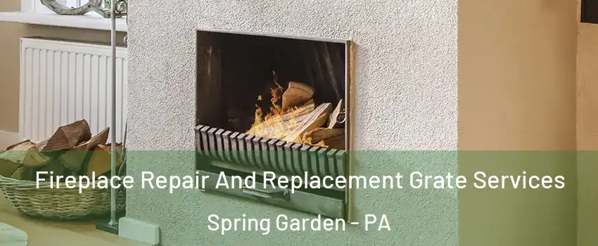 Fireplace Repair And Replacement Grate Services Spring Garden - PA