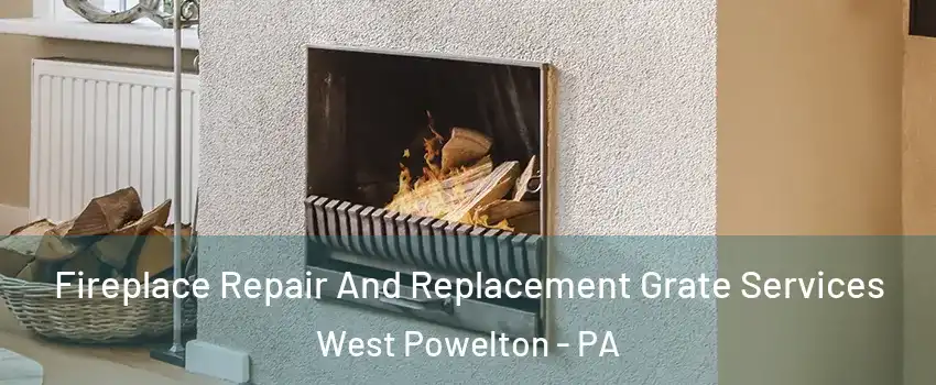 Fireplace Repair And Replacement Grate Services West Powelton - PA