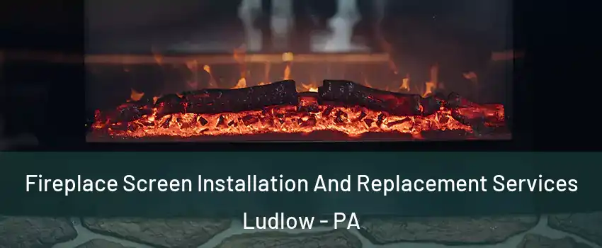 Fireplace Screen Installation And Replacement Services Ludlow - PA