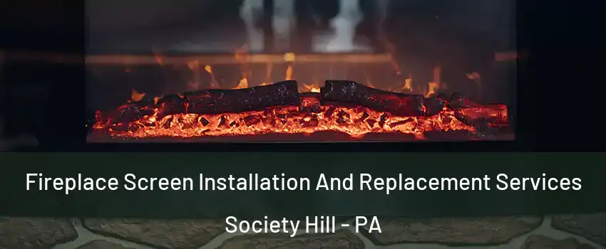 Fireplace Screen Installation And Replacement Services Society Hill - PA