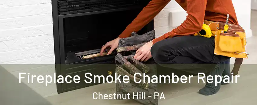 Fireplace Smoke Chamber Repair Chestnut Hill - PA