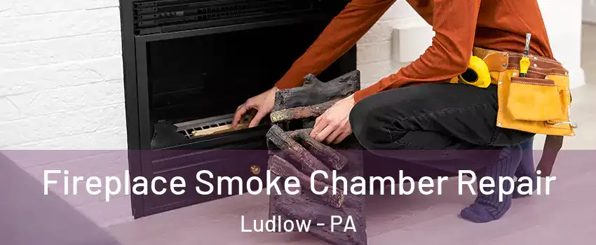 Fireplace Smoke Chamber Repair Ludlow - PA