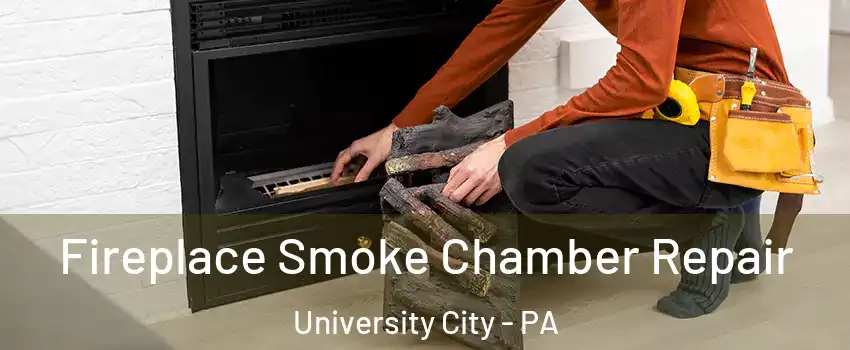 Fireplace Smoke Chamber Repair University City - PA