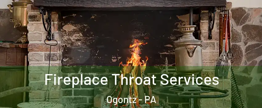 Fireplace Throat Services Ogontz - PA