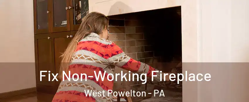 Fix Non-Working Fireplace West Powelton - PA