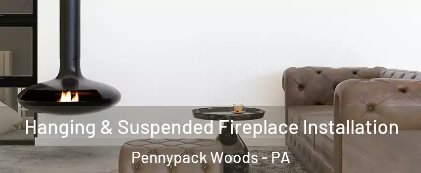 Hanging & Suspended Fireplace Installation Pennypack Woods - PA