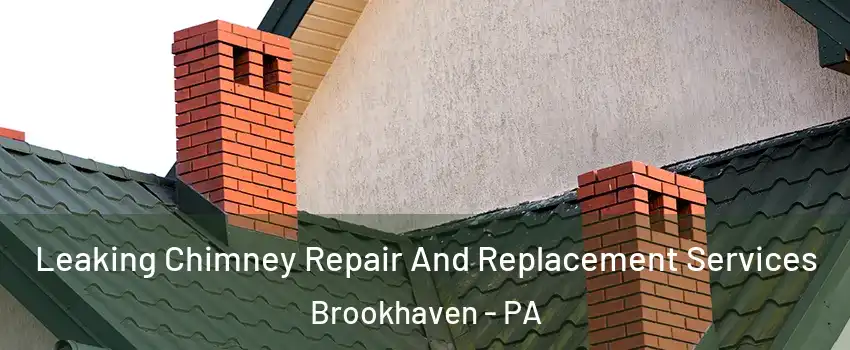 Leaking Chimney Repair And Replacement Services Brookhaven - PA