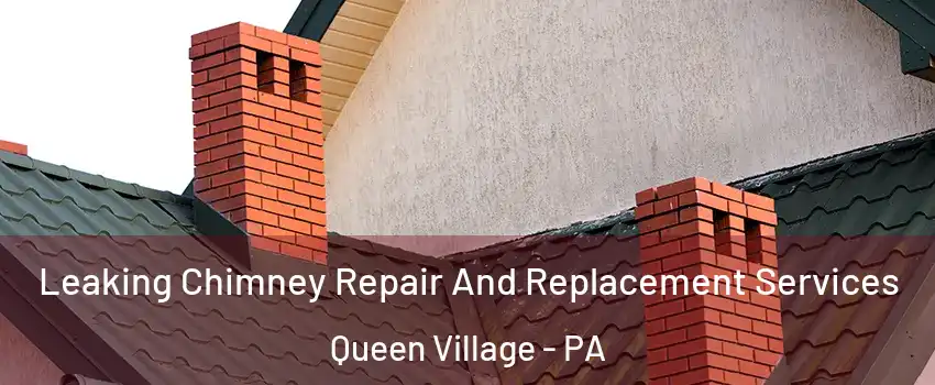 Leaking Chimney Repair And Replacement Services Queen Village - PA