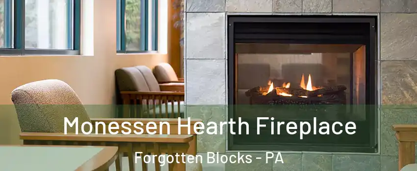 Monessen Hearth Fireplace Forgotten Blocks - PA