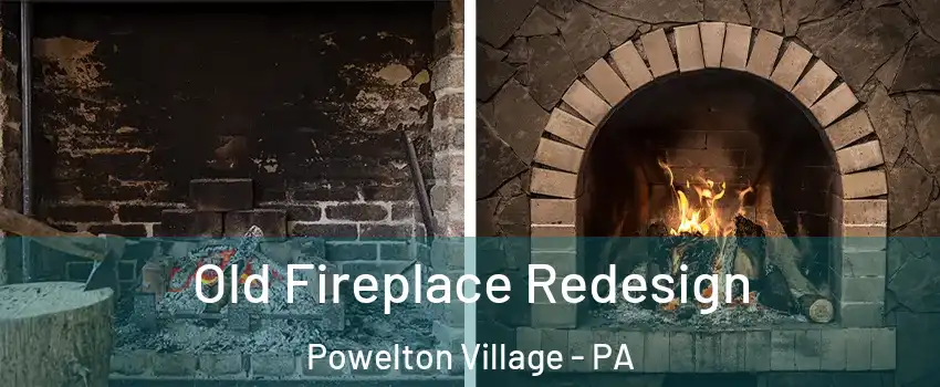 Old Fireplace Redesign Powelton Village - PA