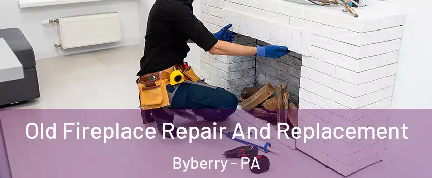 Old Fireplace Repair And Replacement Byberry - PA