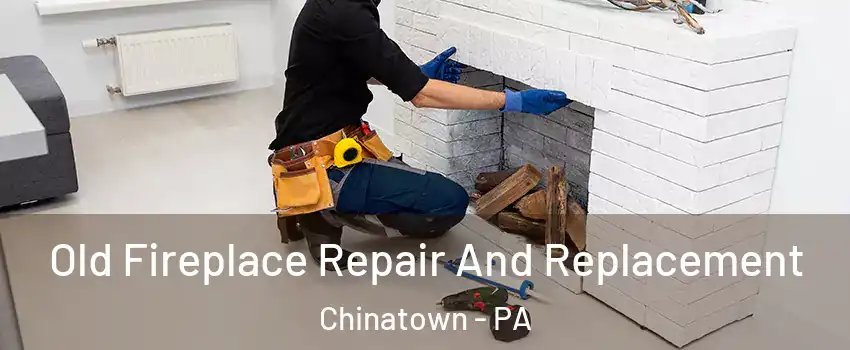 Old Fireplace Repair And Replacement Chinatown - PA