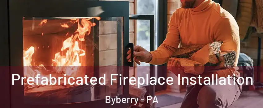 Prefabricated Fireplace Installation Byberry - PA