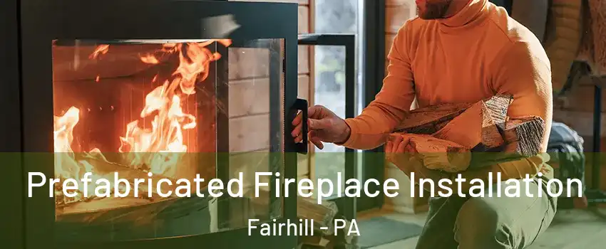 Prefabricated Fireplace Installation Fairhill - PA