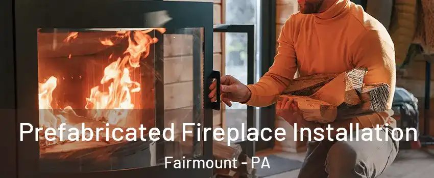 Prefabricated Fireplace Installation Fairmount - PA