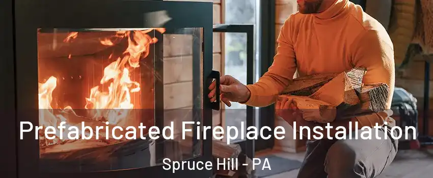 Prefabricated Fireplace Installation Spruce Hill - PA