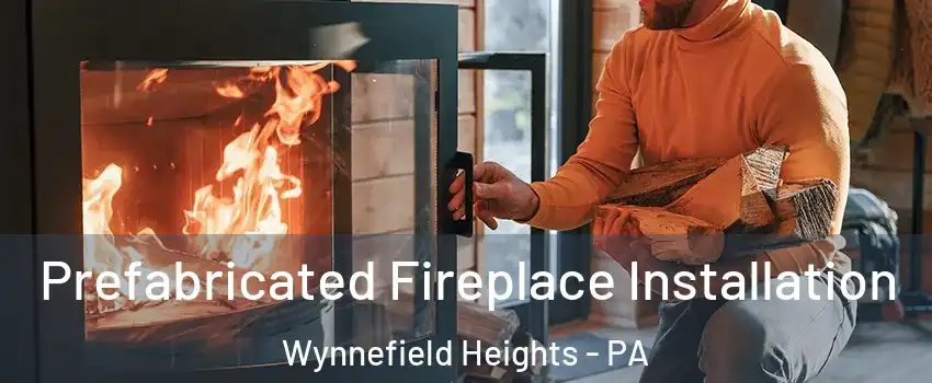 Prefabricated Fireplace Installation Wynnefield Heights - PA