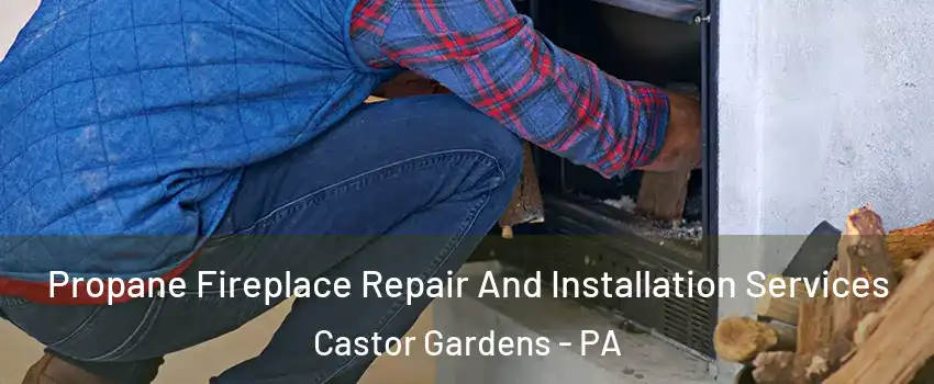 Propane Fireplace Repair And Installation Services Castor Gardens - PA