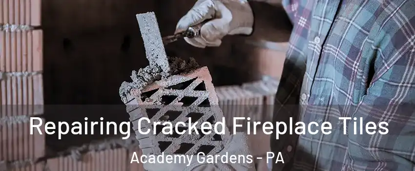 Repairing Cracked Fireplace Tiles Academy Gardens - PA