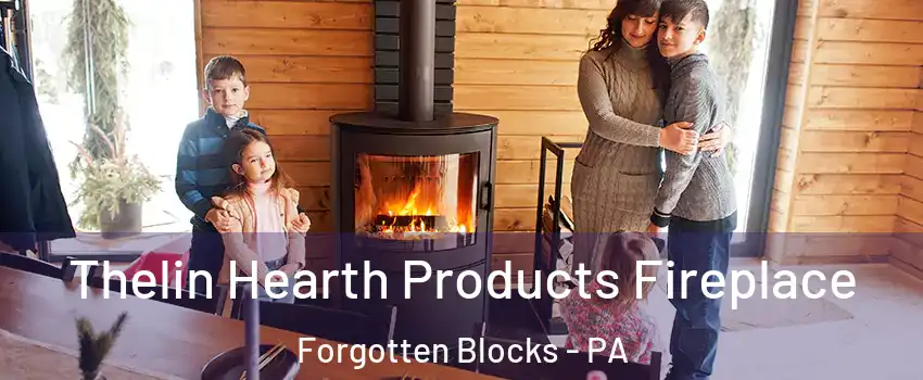 Thelin Hearth Products Fireplace Forgotten Blocks - PA